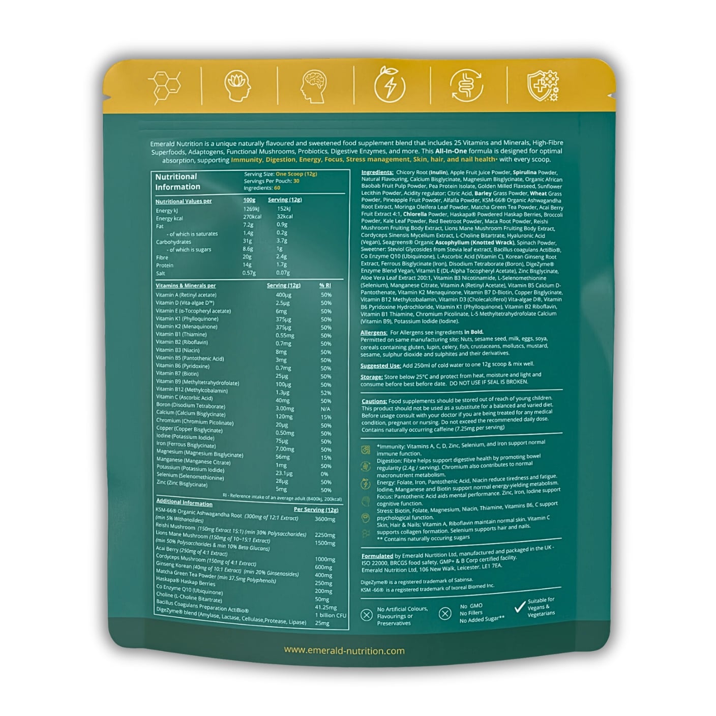 Emerald Nutrition® SuperGreens